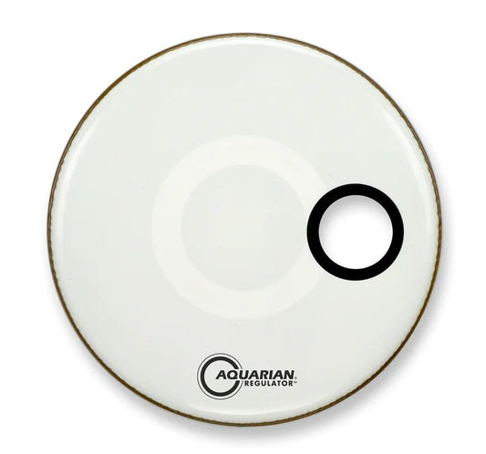 Aquarian RSM18W Regulator Small White Drumhead