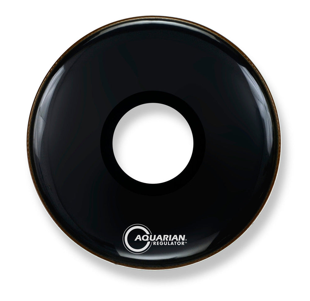Aquarian RPT18BK Regulator Large 7 Black Drumhead