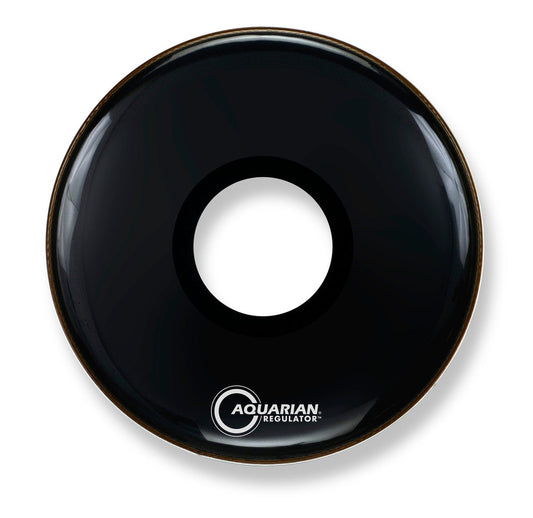 Aquarian RPT18BK Regulator Large 7 Black Drumhead
