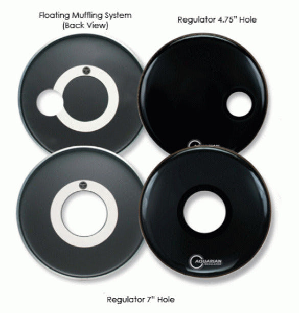 Aquarian RPT20W Regulator Large 7 White Drumhead