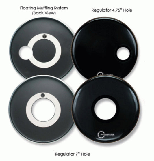 Aquarian RPT20W Regulator Large 7 White Drumhead
