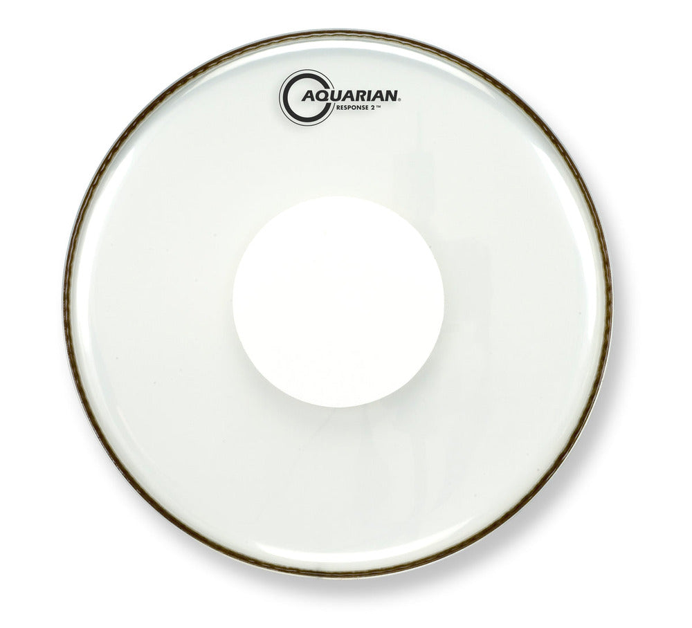 Aquarian RSP2-PD12 Response 2 2Ply With Power Dot Drumhead