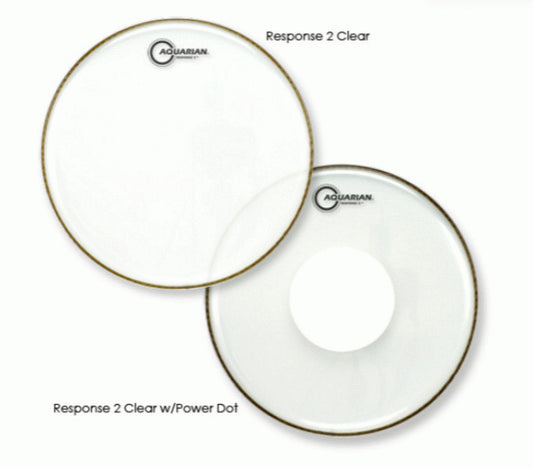 Aquarian RSP2-PD26B Response 2 2Ply With Power Dot Drumhead