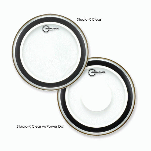 Aquarian SX28B Studio-X Clear Drumhead