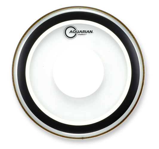 Aquarian SXPD16 Studio-X Clear With Power Dot Drumhead