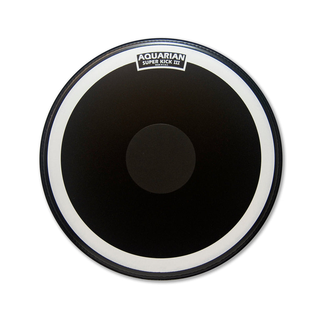 Aquarian SKIII20 Sk Bk Coated 1Ply With Power Dot Drumhead
