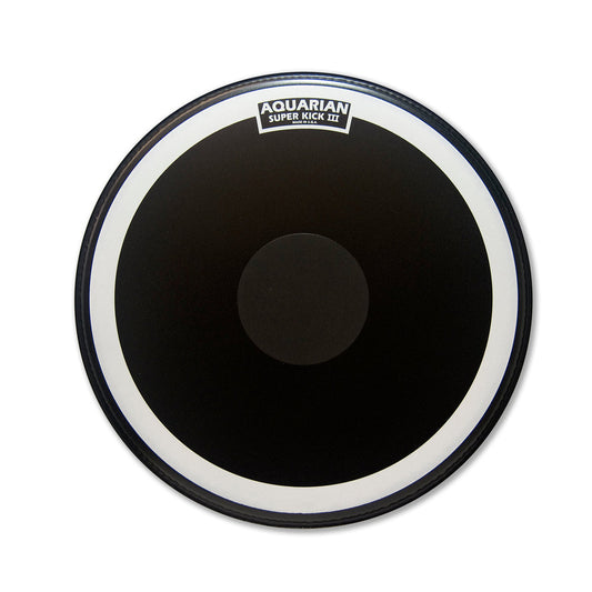 Aquarian SKIII20 Sk Bk Coated 1Ply With Power Dot Drumhead