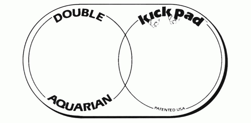 Aquarian DKP2 Double Kickpad