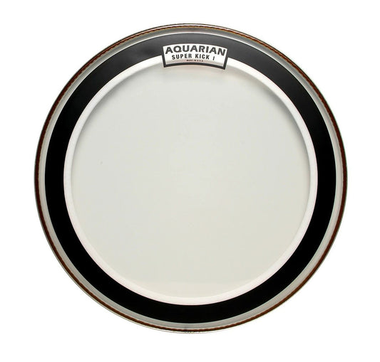 Aquarian SKP22BK Super Kick 1 Paks Drumhead