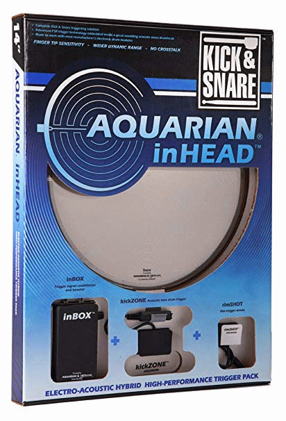 Aquarian 14IHPK Inhead Kick & Snare Pack