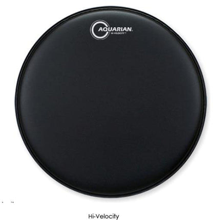 Aquarian VEL14BK Hi Velocity Black 14 Drumhead — view 2