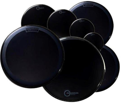 Aquarian 18" Reflector Black Mirror Bass Drumhead — view 2
