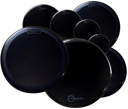 Aquarian 20" Reflector Black Mirror Bass Drumhead — view 2