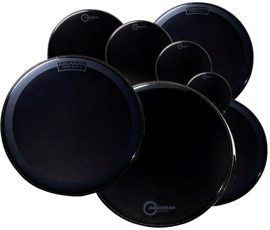 Aquarian 28" Reflector Black Mirror Bass Drumhead — view 2