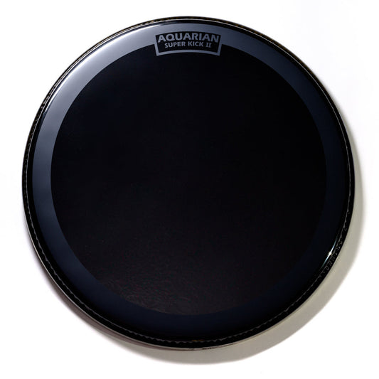 Aquarian 28" Reflector Black Mirror Superkick Drumhead
