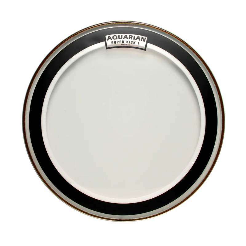 Aquarian Ski15 Superkick Clear 1-Ply Bass Drumhead