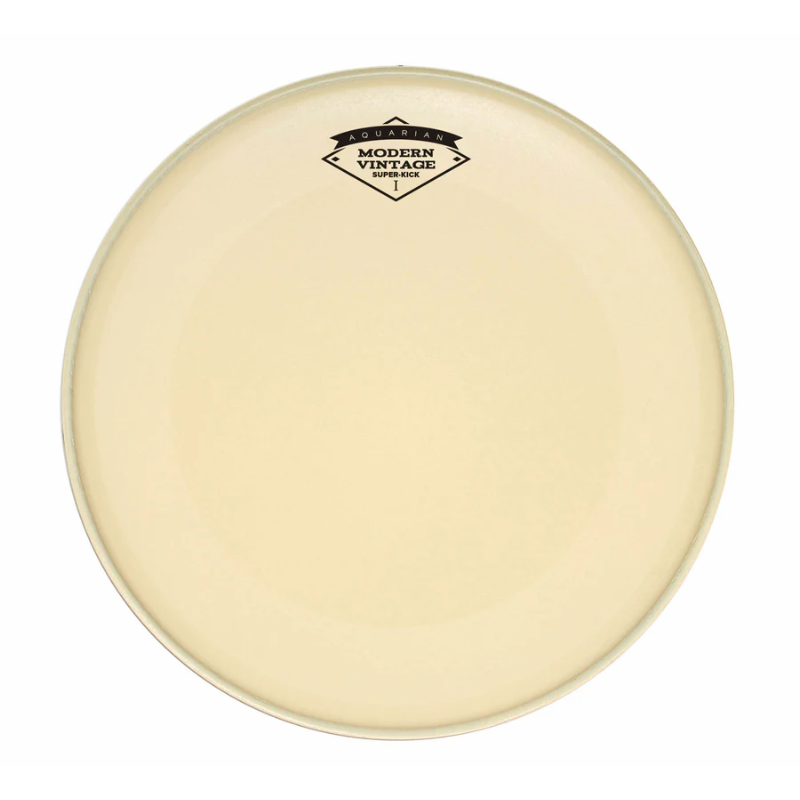 Aquarian MOTC-SK18B Med-Vint Superkick 1ply Drumhead