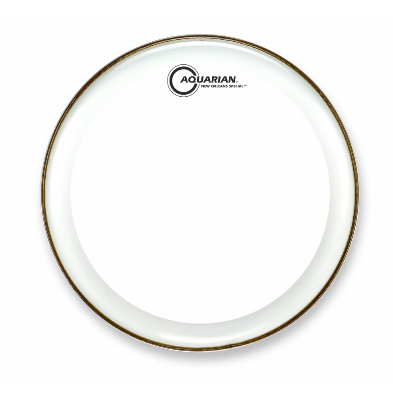 Aquarian NOS13 New Orleans Special Drumhead with Power Dot, 10 mil, Single Ply, Medium Weight
