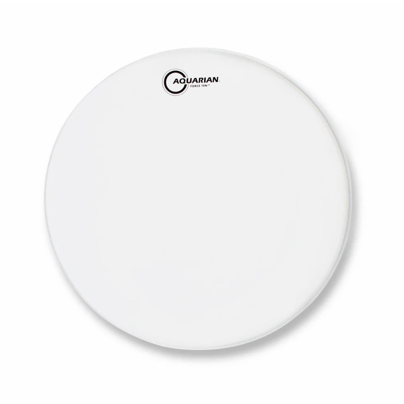 Aquarian TCFOR13 Coated Force Ten Drumhead, 2-Ply, 10mil, Safe-T-Loc Hoop, Sound Curve Collar Design