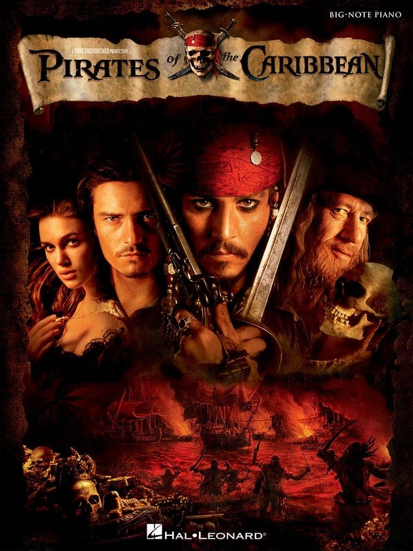 Pirates of the Caribbean — Big Note Piano (Hal Leonard)