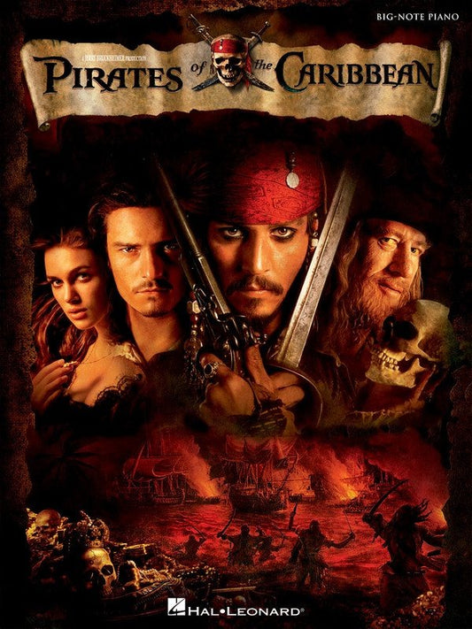 Pirates of the Caribbean — Big Note Piano (Hal Leonard)