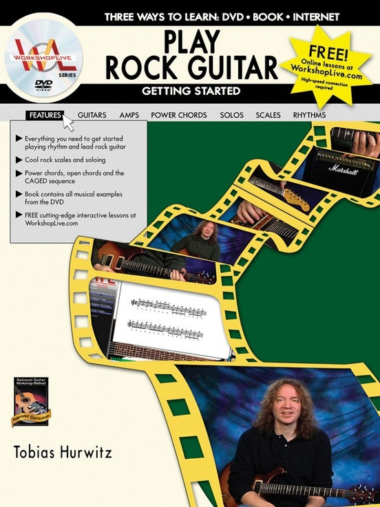 Play Rock Guitar Getting Started Book/DVD