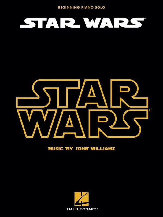 Star Wars for Beginning Piano Solo Songbook by Hal Leonard, 32 Pages, Easy Arrangements for Piano Students