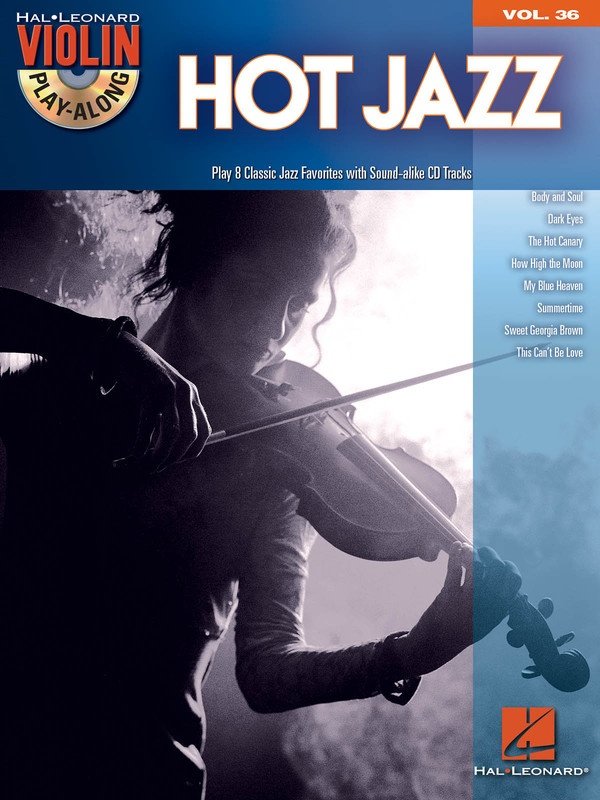 Hot Jazz — Violin Play-Along Vol. 36, Book/CD (Hal Leonard)