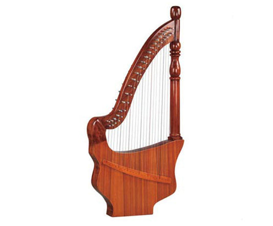 Lute Harp-22 String w/Case