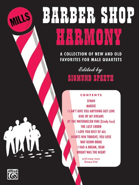 Barbershop Harmony TTBB Choral Sheet Music