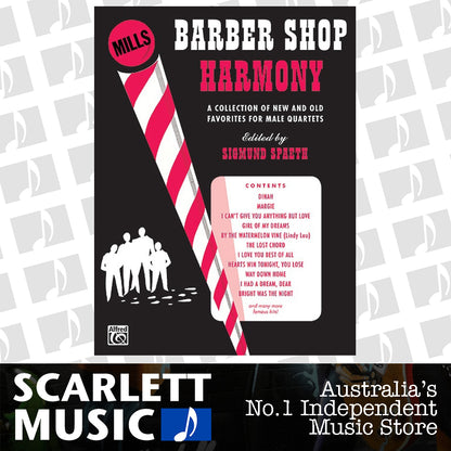Barbershop Harmony TTBB Choral Sheet Music — view 2