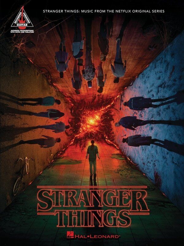 Stranger Things Guitar Tab Songbook - Music from Netflix Series, 136 Pages, Standard Notation & TAB, Hal Leonard