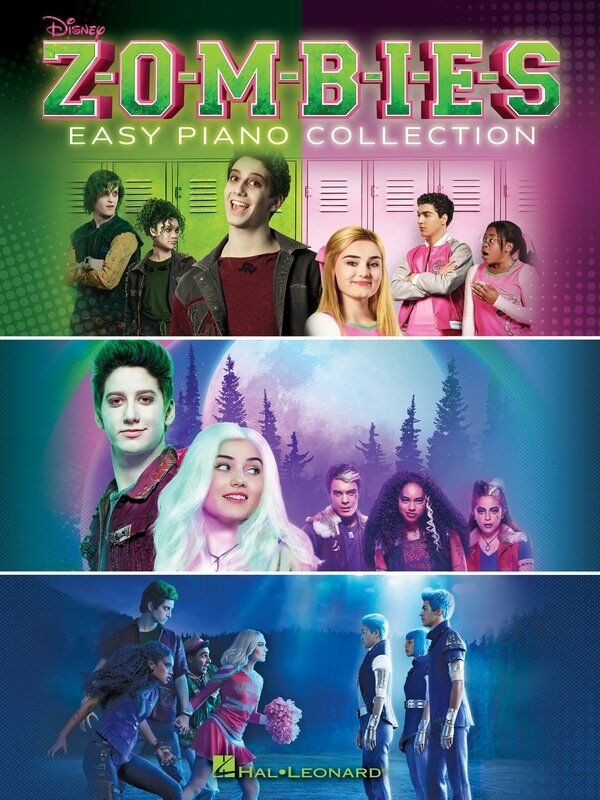 Zombies Easy Piano Collection Songbook with Lyrics - 12 Songs from Zombie Movies - Hal Leonard - 64 Pages