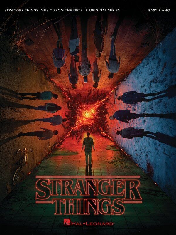 Stranger Things Easy Piano Songbook - Music from Netflix Series, 96 Pages, Includes Iconic Themes & 17 Pop Songs