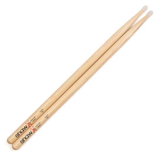 ShawstiX British Classic Series Nylon Tip Drum Sticks 5B American Hickory