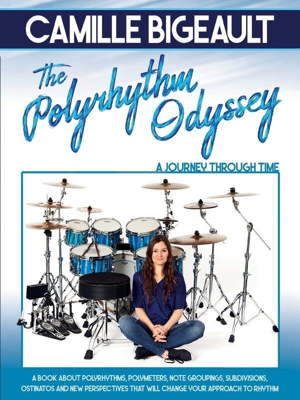 Bigeault - The Polyrhythm Odyssey Book by Hudson Music, 128 Pages on Polyrhythms, Polymeters, and Rhythm Perspectives