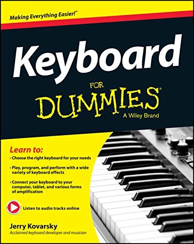 Keyboard for Dummies by John Wiley & Sons, 360 Pages, Guide to Modern Keyboards and Music Technology