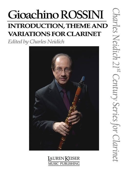 Introduction Theme And Variations clarinet/Piano (Softcover Book)