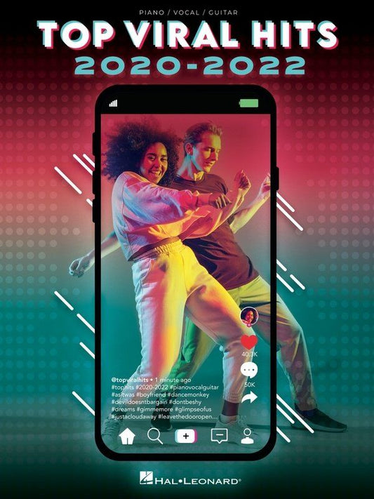 Top Viral Hits 2020-2022 Songbook for Guitar and Piano