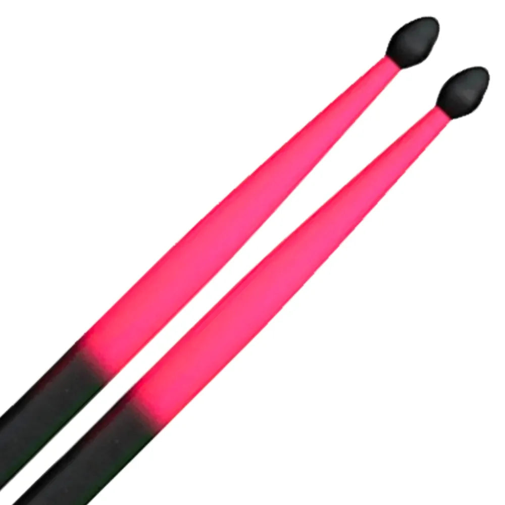 Fluorescent Red 5AN Drumsticks by Maxtone