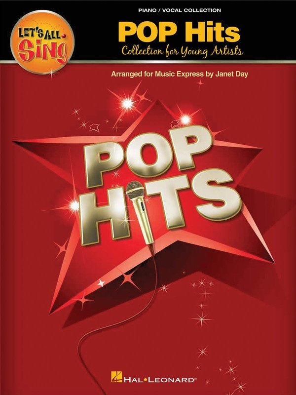 Let's All Sing Pop Hits — Piano & Vocal Collection (Hal Leonard)