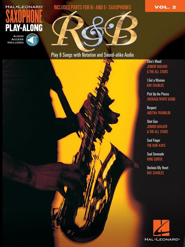 R&B Saxophone Play-Along Vol. 2 — Book/Online Audio (Hal Leonard)