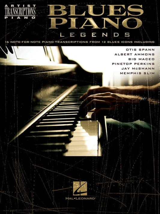 Blues Piano Legends — Artist Transcriptions (Hal Leonard)