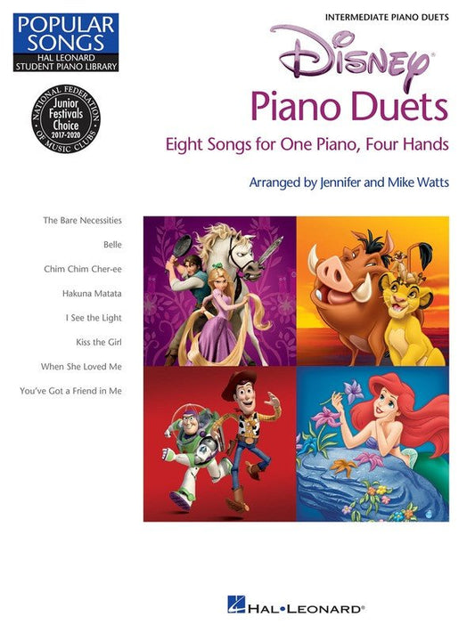 Disney Piano Duets — Intermediate (Hal Leonard)