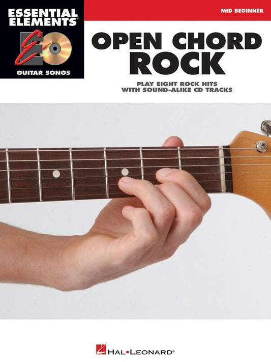 Open Chord Rock: Mid–Beginner Guitar — Book/CD (Hal Leonard)