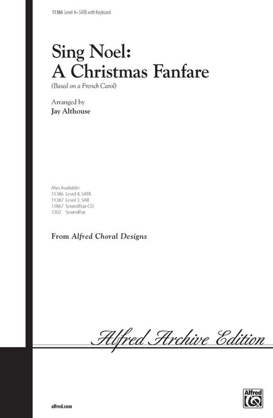 Sing Noel SATB Choral Sheet Music