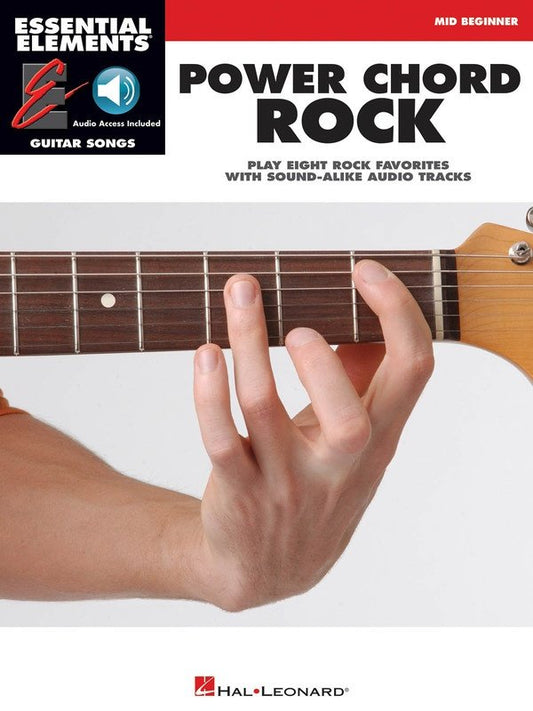 Power Rock — Essential Elements Guitar TAB, Book/CD (Hal Leonard)