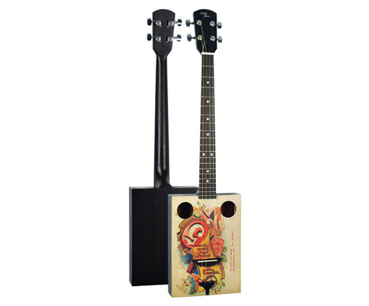 Eddy Finn Cigar Box Tenor Guitar - Acoustic