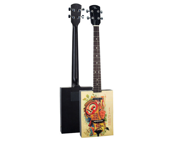 Eddy Finn Cigar Box Tenor Guitar - Electric