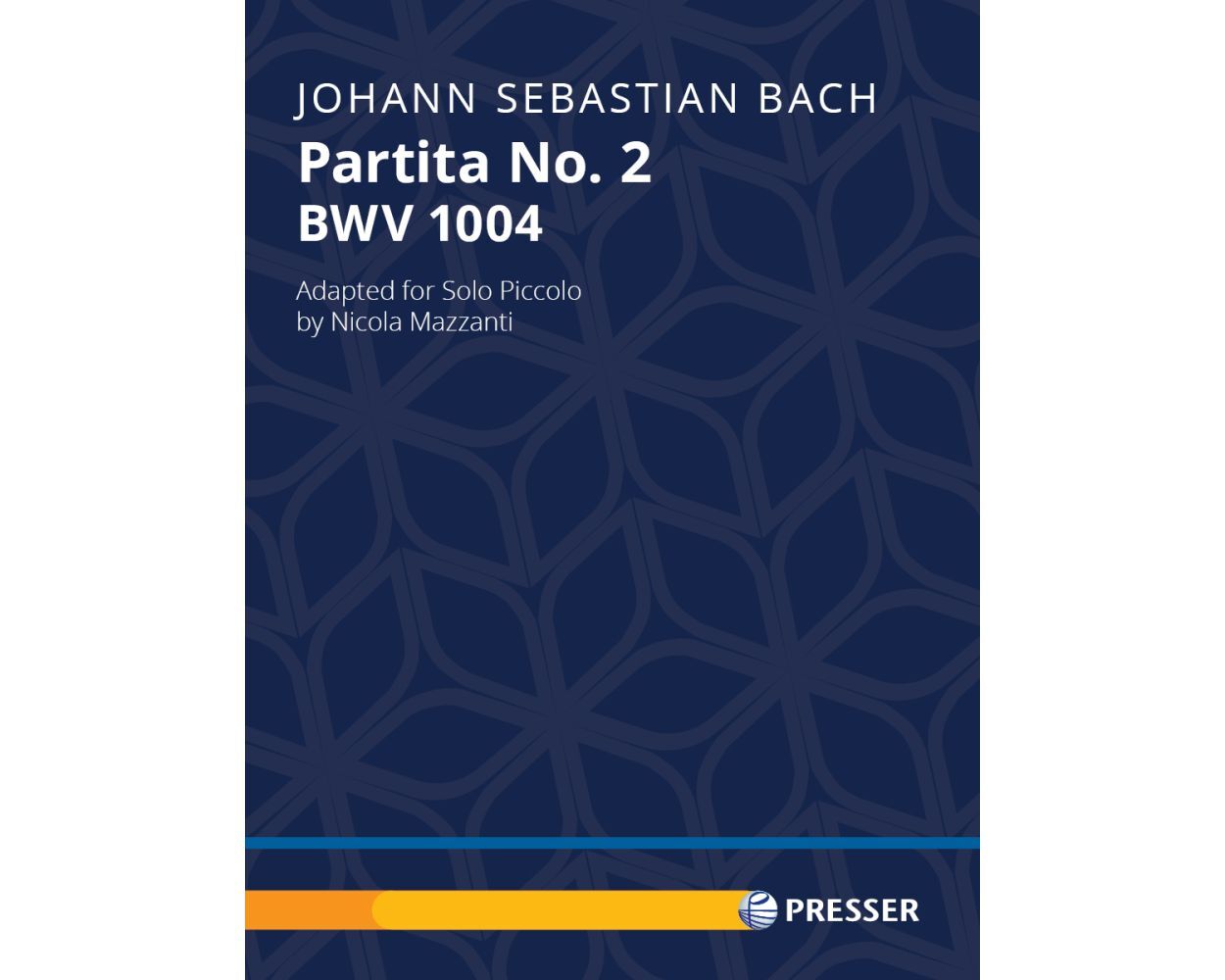 Partita No 2 BWV 1004 for Piccolo by Mazzanti